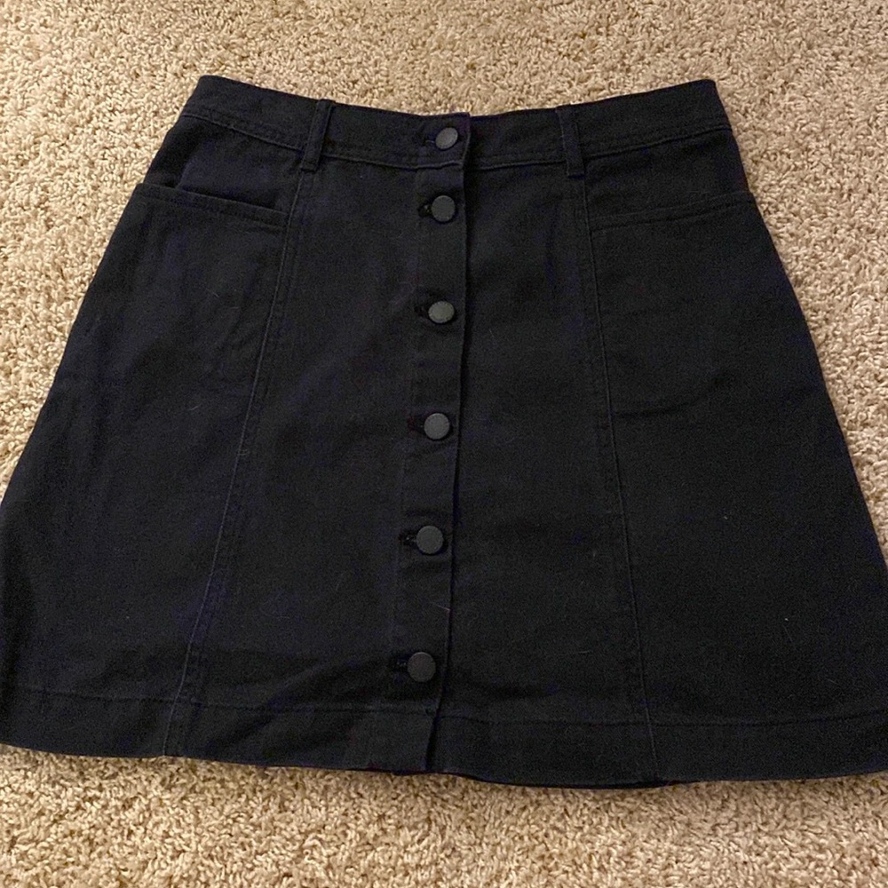 Divided H&M Black Mini Skirt